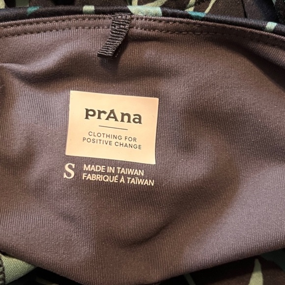 PRANA Jewel Lake Tropical Leaves Halter Dress - Picture 6 of 16